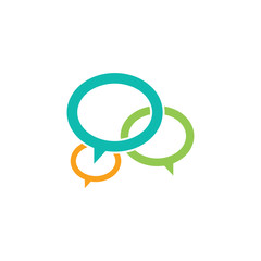 network multi chat logotype