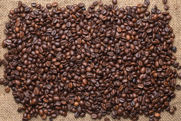 Coffee beans.