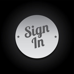 silver badge label theme