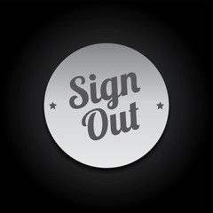 silver badge label theme