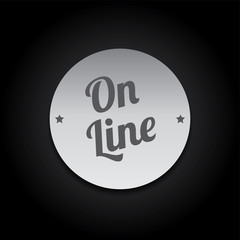 silver badge label theme