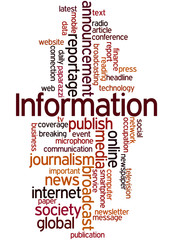 Information, word cloud concept 5
