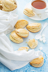 Small hand pies with cottage cheese filling