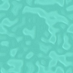 Pattern of seamless clear light blue glass block wall surface texture