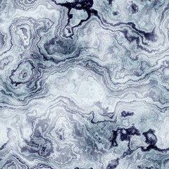 Seamless texture of blue marble pattern for background / illustration