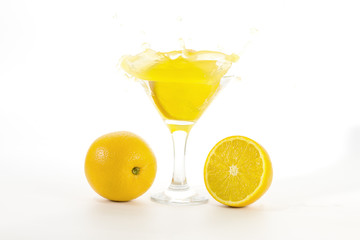 lemon isolated on white background