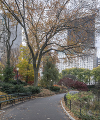 Central Park, New York City autumn