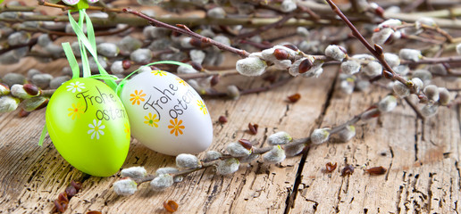 Obraz premium Frohe Ostern 