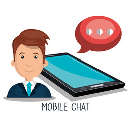 mobile chat design 
