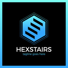 Stairs Hexa Logo