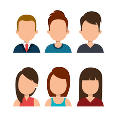 avatar person  design 