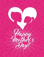 happy mothers day design 