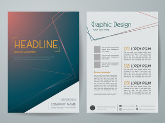 Vector magazine,modern flyers brochure,cover,annual report,design templates,layout with abstract line background in a4 size,To adapt for business poster,book,presentation,advertisement, illustration