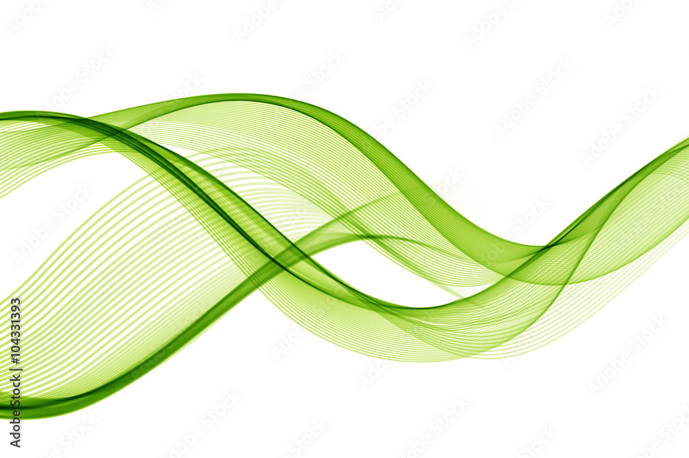 Poster abstract vector background, futuristic wavy