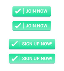 Join & Sign Up Now Buttons