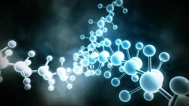 Antioxidant molecule (computer visualization)
