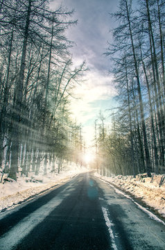 snowy mountain