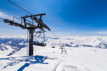 Top station of ski lift
