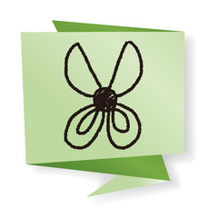 scissors doodle drawing