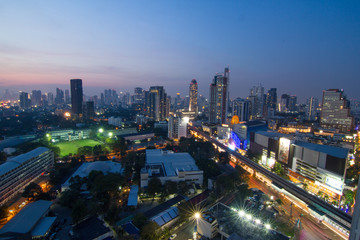 Obraz premium Bangkok city