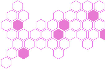 Fototapeta na wymiar hexagon background pattern