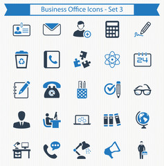 Business Office Icons - Set 3