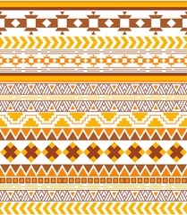 native seamless pattern vector