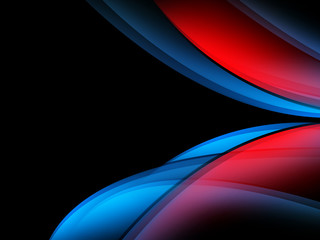 wavy abstract background
