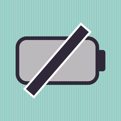 Battery icon design 