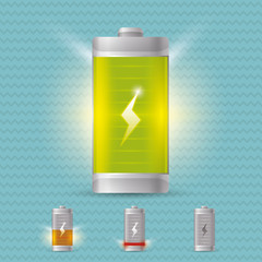 Battery icon design 