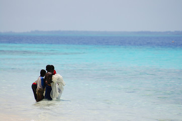 Cast Net Fishing - Zanzibar - Tanzania