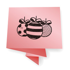 Christmas decoration doodle