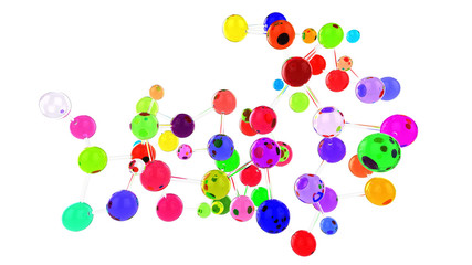 Colored data globes