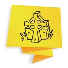 grave doodle