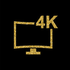 4k tv icon
