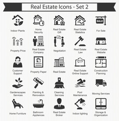 Real Estate Icons - Set 2