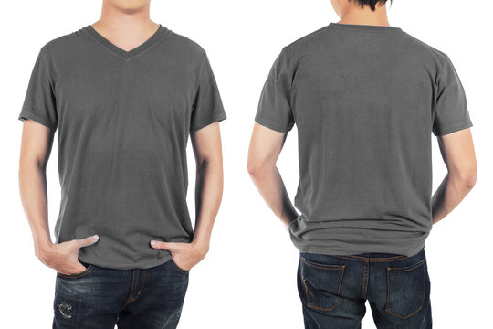 Gray Shirt Front Back Images – Browse 12,403 Stock Photos, Vectors, and ...