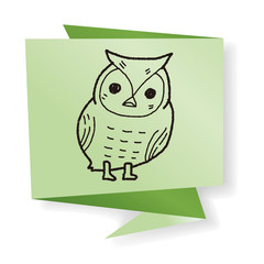 owl doodle