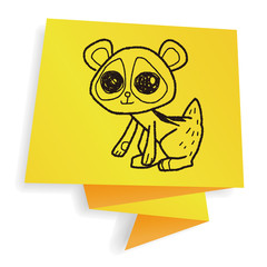 tarsier doodle