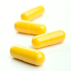 yellow capsules