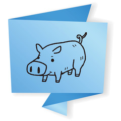 pig doodle