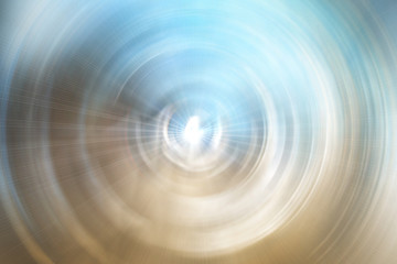 Refiections Water drop with ripples and Light Blur