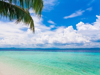 Fototapeta na wymiar Philippines, tropical sea background 1!