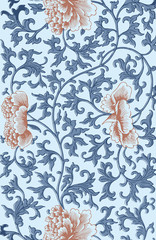 Vecorized Chinese ornament