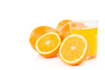 orange fruits and juicy