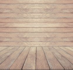 Vintage wood texture, background old panels