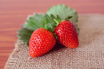 Fresh strawberries