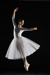 Ballerina in white