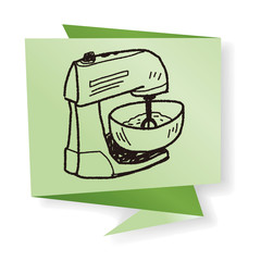 mixer doodle