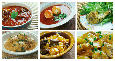  set oriental Indian  cuisine